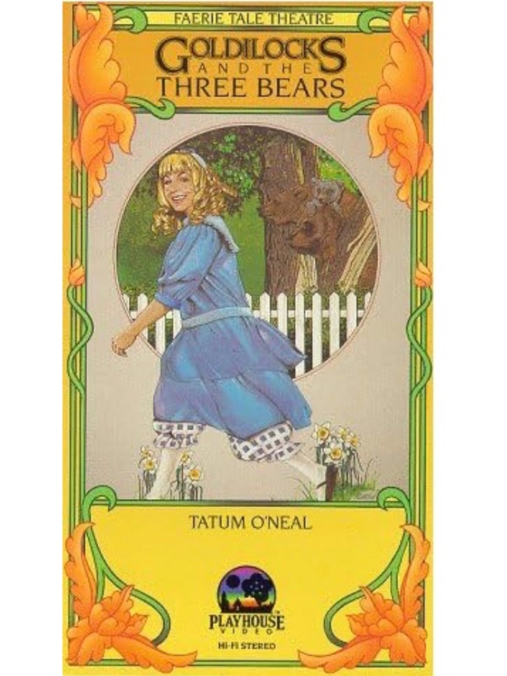 Faerie Tale Theatre - Goldilocks and the Three Bears [VHS] - Tatum Oneal - RARE